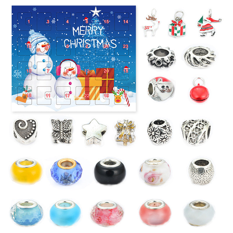 Christmas Advent Calendar Bracelets Set